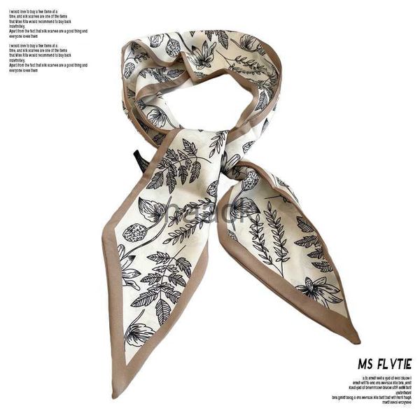 scarves spring and autumn plant pattern narrow silk scarf small long female original scarf style multi-functional headband summe hkd230830, Blue;gray
scarves spring and autumn plant pattern narrow silk scarf small long female original scarf style multi-functional headband summe hkd230830, Blue;gray