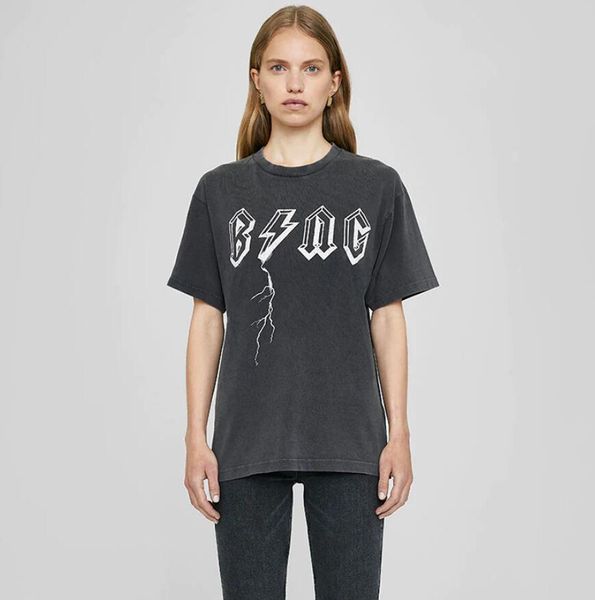 2023ss summer highquality women's designer t shirt fashion letter print eagel snake black washed casual tees women slub cotton polos sh, White
2023ss summer highquality women's designer t shirt fashion letter print eagel snake black washed casual tees women slub cotton polos sh, White