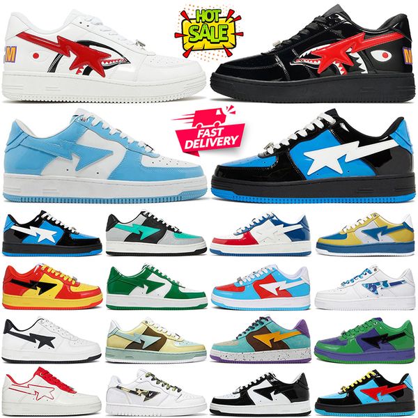 luxury designer sneakers bapestar sta sk8 low running shoes for men women mens womens black triple white green patent outdoor sports trainer
luxury designer sneakers bapestar sta sk8 low running shoes for men women mens womens black triple white green patent outdoor sports trainer