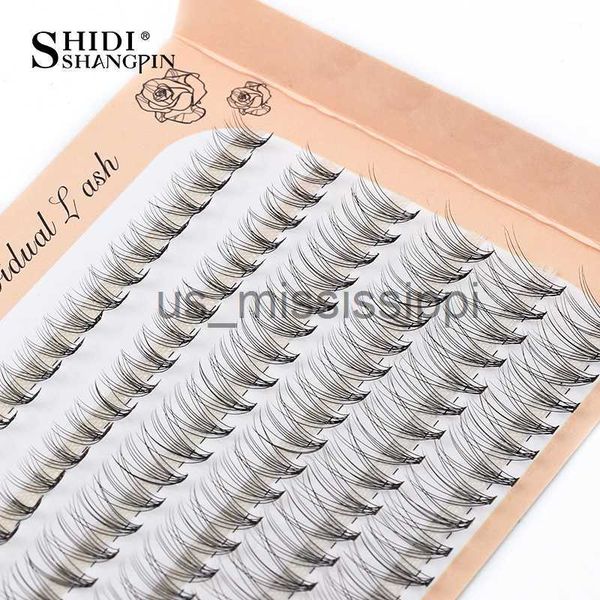 false eyelashes 6 rows 120 bundles eyelash extension natural russian volume faux cils eyelashes individual 102030d cluster false lashes make