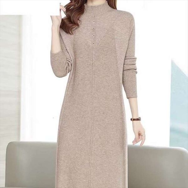 mothers outfit autumn and winter half turtleneck sweater for women style thick inner wear middle aged old peoples, White;black
mothers outfit autumn and winter half turtleneck sweater for women style thick inner wear middle aged old peoples, White;black