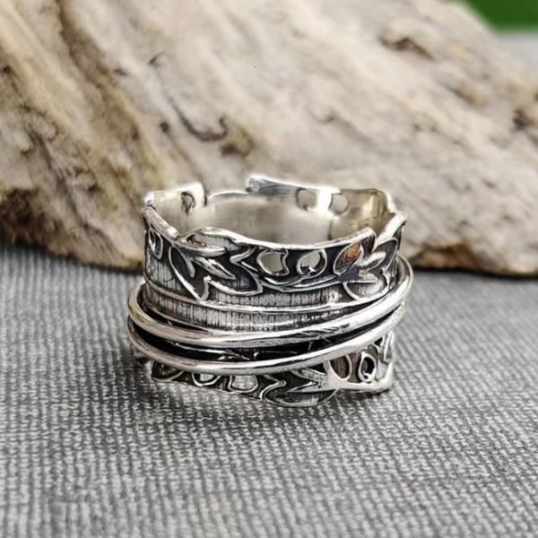 band rings classic and exquisite retro patterned party gifts for men women in europe and america 230830, Silver
band rings classic and exquisite retro patterned party gifts for men women in europe and america 230830, Silver