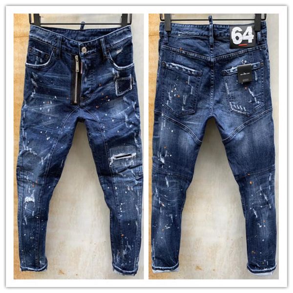 new brand of fashionable european and american mens casual jeans highgrade washing pure hand grinding quality optimization lt1083034224, Blue 
new brand of fashionable european and american mens casual jeans highgrade washing pure hand grinding quality optimization lt1083034224, Blue