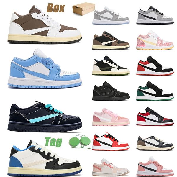 1s kids jumpman 1 designer sneakers j1s baby kid shoes reverse mocha olive black phantom wolf grey unc children loafers jogging walking trai
1s kids jumpman 1 designer sneakers j1s baby kid shoes reverse mocha olive black phantom wolf grey unc children loafers jogging walking trai