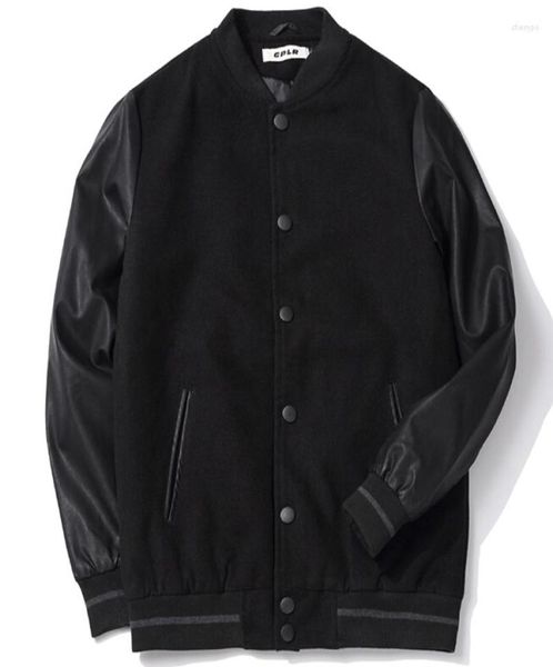 men039s jackets school team uniform men black leather sleeves baseball varsity jacket college letterman coat plus size 5xl 6xl5569581, Black;brown
men039s jackets school team uniform men black leather sleeves baseball varsity jacket college letterman coat plus size 5xl 6xl5569581, Black;brown