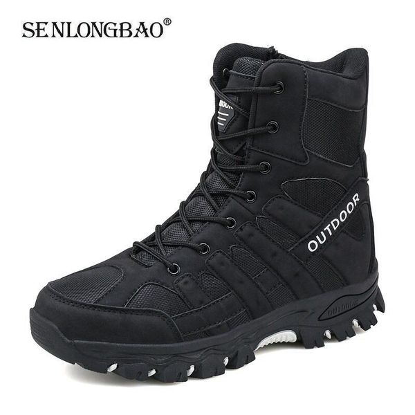 boots brand mens military nonslip men ankle winter waterproof motorcycle outdoor desert 230829, Black
boots brand mens military nonslip men ankle winter waterproof motorcycle outdoor desert 230829, Black