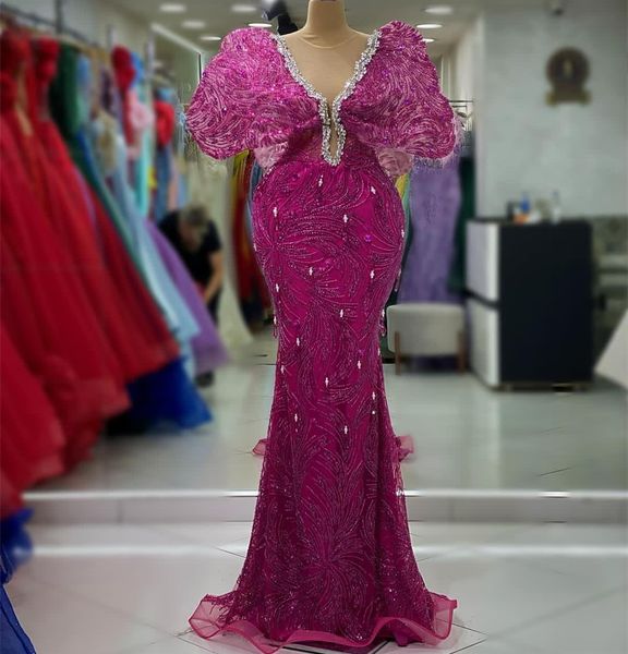 2023 aso ebi arabic fuchsia mermaid prom dress crystals pearls evening formal party second reception birthday engagement gowns dresses robe, Black
2023 aso ebi arabic fuchsia mermaid prom dress crystals pearls evening formal party second reception birthday engagement gowns dresses robe, Black