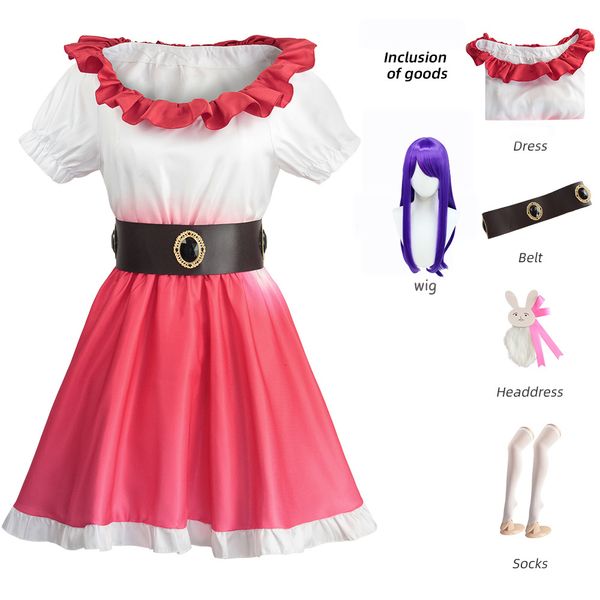 theme costume hoshino ai stage clothing cosplay costume oshi no ko carnival uniform wig anime halloween costumes women anime 230830, Black;red
theme costume hoshino ai stage clothing cosplay costume oshi no ko carnival uniform wig anime halloween costumes women anime 230830, Black;red