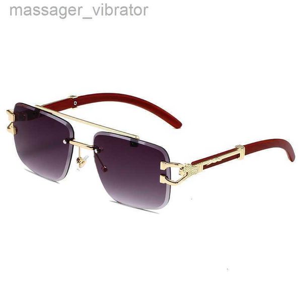 grain wood 2023 leopard new head sunglasses women's and men's double beam cut edge sun protection sunglasses 45h0 8162, White;black
grain wood 2023 leopard new head sunglasses women's and men's double beam cut edge sun protection sunglasses 45h0 8162, White;black