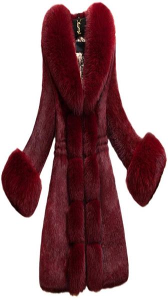 womens thickened rabbit fur coats fashion slimfit plus size winter warm jacket for women 20218457625, Black
womens thickened rabbit fur coats fashion slimfit plus size winter warm jacket for women 20218457625, Black