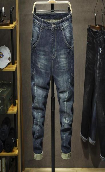 mens jeans harem pants fashion pockets desinger loose baggy moto jeans men stretch retro streetwear relaxed tapered 420693444294, Blue
mens jeans harem pants fashion pockets desinger loose baggy moto jeans men stretch retro streetwear relaxed tapered 420693444294, Blue