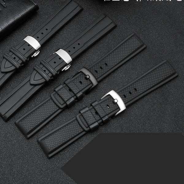 waterproof fluororubber watch strap is applicable to omega water ghost silicone strap for male 20 22mm, Black;brown
waterproof fluororubber watch strap is applicable to omega water ghost silicone strap for male 20 22mm, Black;brown