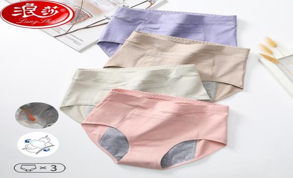 langsha 3pieces menstrual period panties women underwear cotton lady high waist widen leak proof physiological pants girs briefs y2549333, Black;pink
langsha 3pieces menstrual period panties women underwear cotton lady high waist widen leak proof physiological pants girs briefs y2549333, Black;pink