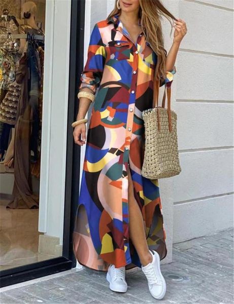 women turndown collar shirt long dress summer autumn button dress casual autumn long sleeve beach maxi dress vestido 4xl ht38538982, Black;gray
women turndown collar shirt long dress summer autumn button dress casual autumn long sleeve beach maxi dress vestido 4xl ht38538982, Black;gray