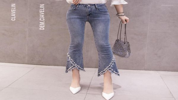 women039s jeans plus size flare for women beaded tassel high waist elastic slim denim pants ankle length femme trousers boyfrie2781444, Blue
women039s jeans plus size flare for women beaded tassel high waist elastic slim denim pants ankle length femme trousers boyfrie2781444, Blue