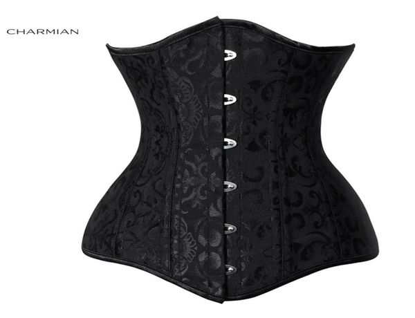 26 steel bones unique long waist trainer corset cotton steel underbust double boned corsets and bustiers plus size9574259, Black;white
26 steel bones unique long waist trainer corset cotton steel underbust double boned corsets and bustiers plus size9574259, Black;white