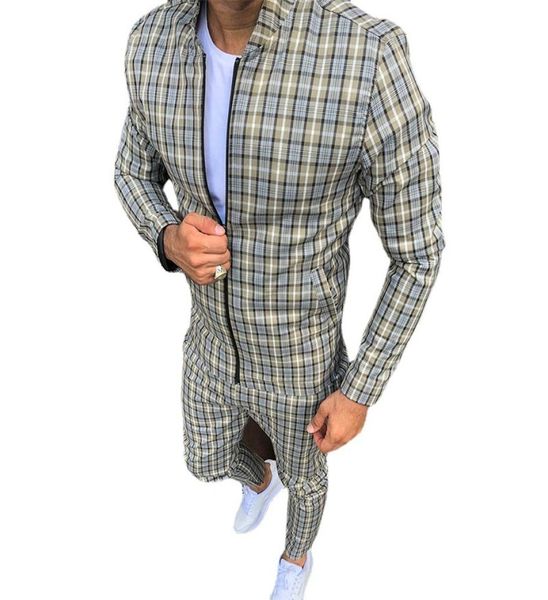 fashion jackets mens tracksuits sets colorful plaid men casual zipper set autumn pants male sweatshirt pocket4339071, Gray
fashion jackets mens tracksuits sets colorful plaid men casual zipper set autumn pants male sweatshirt pocket4339071, Gray