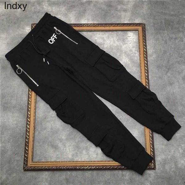 2022 new fashion jogger cargo pants men solid color big chain zipper pockets double off casual streetwear sweatpants, Black
2022 new fashion jogger cargo pants men solid color big chain zipper pockets double off casual streetwear sweatpants, Black