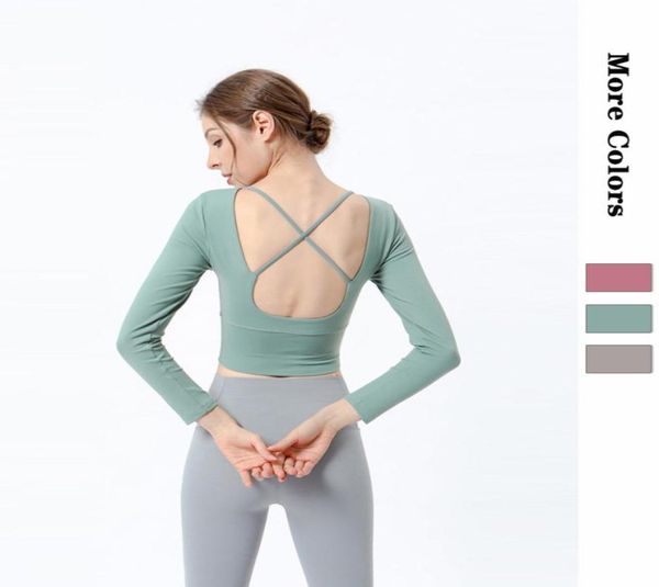 women tracksuit tees tshirt clothing womens yoga wear fitness sports beauty back quickdrying stretch longsleeved bra under1530036, White
women tracksuit tees tshirt clothing womens yoga wear fitness sports beauty back quickdrying stretch longsleeved bra under1530036, White