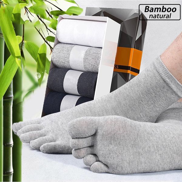 men s socks 5 pairs lot bamboo fiber five toe set spring winter business black tabi short for male big size 230830
men s socks 5 pairs lot bamboo fiber five toe set spring winter business black tabi short for male big size 230830