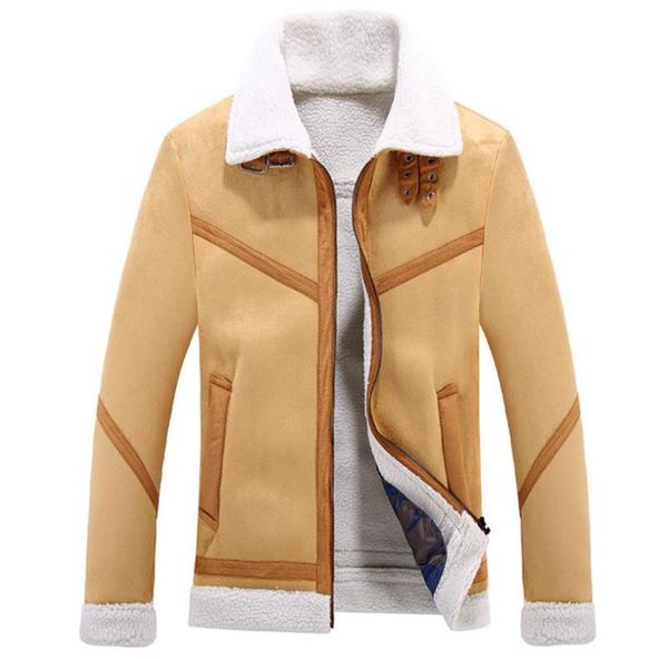 2019 new winter leather coats mens faux fur coat male leather jacket fleece lined velvet thick slim thermal fur jacket men noble4179206, Black;brown
2019 new winter leather coats mens faux fur coat male leather jacket fleece lined velvet thick slim thermal fur jacket men noble4179206, Black;brown