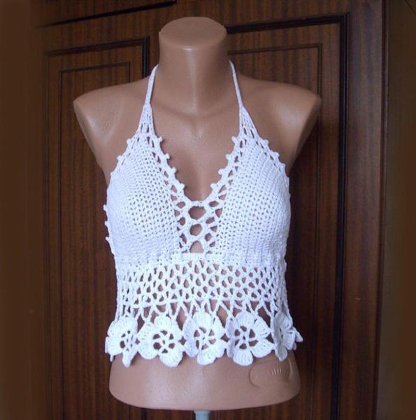 white lace crochet bralette backless bikini festival crochet white crop bikini bustier swimwear halter neck bra3164530, White;black
white lace crochet bralette backless bikini festival crochet white crop bikini bustier swimwear halter neck bra3164530, White;black
