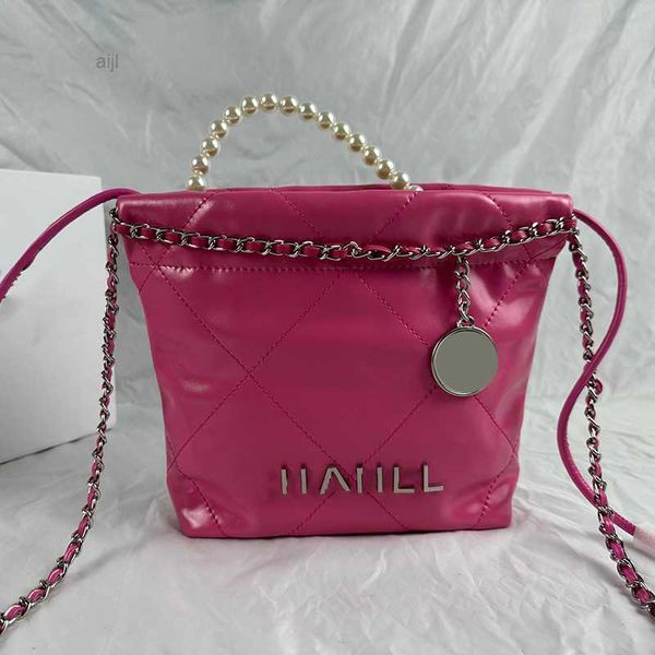 french womens classic mini 22 shopping fuchsia bags calfskin genuine leather round strap pearl chain handle silver metal hardware matelasse
french womens classic mini 22 shopping fuchsia bags calfskin genuine leather round strap pearl chain handle silver metal hardware matelasse