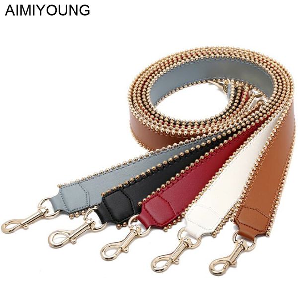 bag parts accessories aimiyoung rivet bag straps handbag pu leather belt shoulder bag wide strap replacement strap accessory bag part belt f, Black
bag parts accessories aimiyoung rivet bag straps handbag pu leather belt shoulder bag wide strap replacement strap accessory bag part belt f, Black