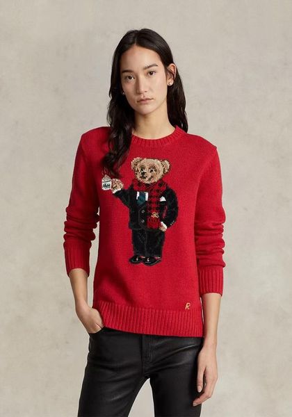 women s sweaters cartoon rl bear women winter clothing fashion long sleeve knitted pullover chinese red style coat 2301099726172, White;black
women s sweaters cartoon rl bear women winter clothing fashion long sleeve knitted pullover chinese red style coat 2301099726172, White;black