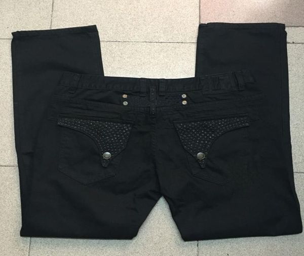 fashion mens jeans with all black crystals studs on pockets cover soft denim pants men straight jean trousers gold wings clips zip7893236, Blue
fashion mens jeans with all black crystals studs on pockets cover soft denim pants men straight jean trousers gold wings clips zip7893236, Blue