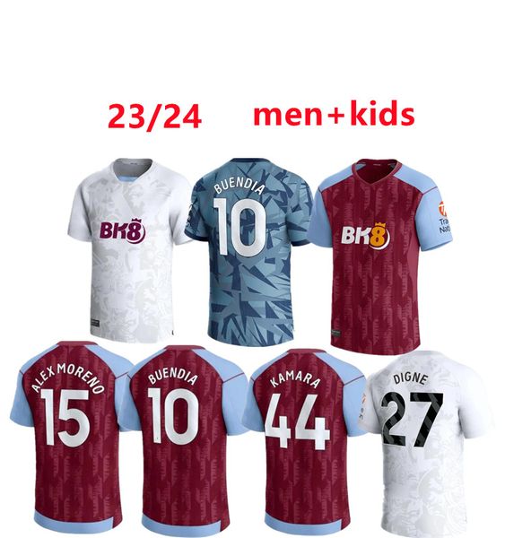 23 24 soccer jerseys kids kit home 2023 2024 aston villas football shirt training away fans player version camisetas mings mcginn buendia wa, Black;yellow
23 24 soccer jerseys kids kit home 2023 2024 aston villas football shirt training away fans player version camisetas mings mcginn buendia wa, Black;yellow