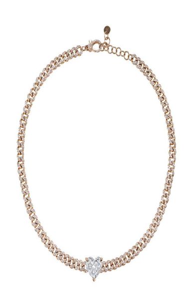 big heart cz stone paved choker necklace with cz paved cuban chain necklace for hip hop heavy wide chain necklace1613305, Silver
big heart cz stone paved choker necklace with cz paved cuban chain necklace for hip hop heavy wide chain necklace1613305, Silver