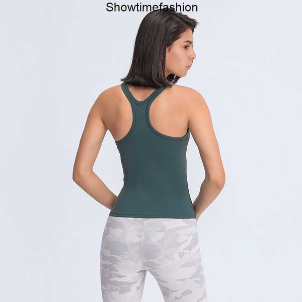 l-129 sleeveless yoga vest t-shirt solid colors women fashion outdoor yoga tanks sports running gym clothes, White
l-129 sleeveless yoga vest t-shirt solid colors women fashion outdoor yoga tanks sports running gym clothes, White
