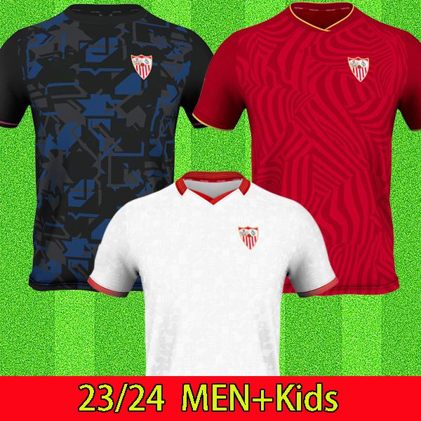 23 24 isco sevillas fc soccer jersey lamela papu gomez football shirts suso munir y.en nesyri 2024 2023 rafa mir menkits kids kit, Black;yellow
23 24 isco sevillas fc soccer jersey lamela papu gomez football shirts suso munir y.en nesyri 2024 2023 rafa mir menkits kids kit, Black;yellow