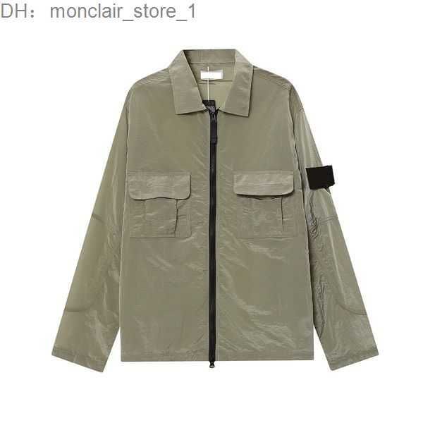 stones jacket island spring compass badge sleeve patched women men pocket coat streetwear turn down collars windbreaker stone jacket 3 0p23, Black;brown
stones jacket island spring compass badge sleeve patched women men pocket coat streetwear turn down collars windbreaker stone jacket 3 0p23, Black;brown