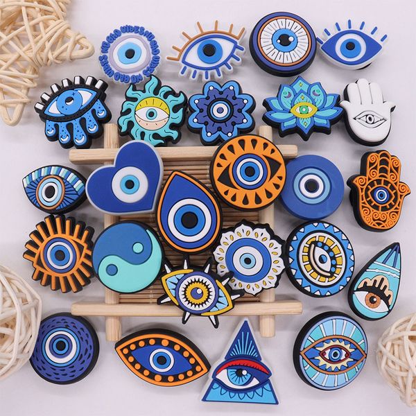 wholesale 100pcs pvc blue eyes hand man woman cool garden shoe buckle decorations for yin and yang charms button clog backpack, White;pink
wholesale 100pcs pvc blue eyes hand man woman cool garden shoe buckle decorations for yin and yang charms button clog backpack, White;pink