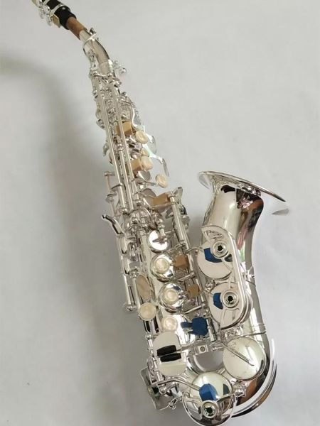 original 901 structure model professional b-bend curved soprano saxophone all silver made of high-end gold-plated sax soprano
original 901 structure model professional b-bend curved soprano saxophone all silver made of high-end gold-plated sax soprano