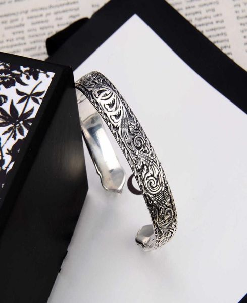 luxury design silver plated bracelet retro fashion design tiger letter bracelet opening adjustable jewelry supply nrj8709848, Black
luxury design silver plated bracelet retro fashion design tiger letter bracelet opening adjustable jewelry supply nrj8709848, Black