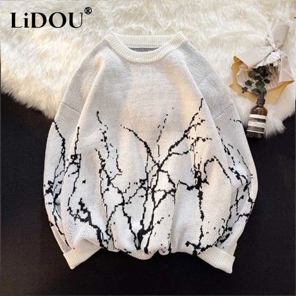 men's sweaters spring autumn y2k loose casual fashion knitted sweater man long sleeve male all-match knitwear pullover streetwear clot, White;black
men's sweaters spring autumn y2k loose casual fashion knitted sweater man long sleeve male all-match knitwear pullover streetwear clot, White;black