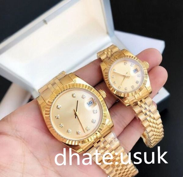 man watch woman 41mm 36mm 28mm sapphire mirror stainless steel five-bead bracelet automatic movement waterproof with luminous wristwatch wit, Slivery;brown
man watch woman 41mm 36mm 28mm sapphire mirror stainless steel five-bead bracelet automatic movement waterproof with luminous wristwatch wit, Slivery;brown