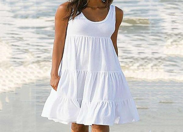 casual dresses summer women sleeveless loose solid aline pleated dress ladies oneck mini tank beach wear s5xlcasual2162086, Black;gray
casual dresses summer women sleeveless loose solid aline pleated dress ladies oneck mini tank beach wear s5xlcasual2162086, Black;gray
