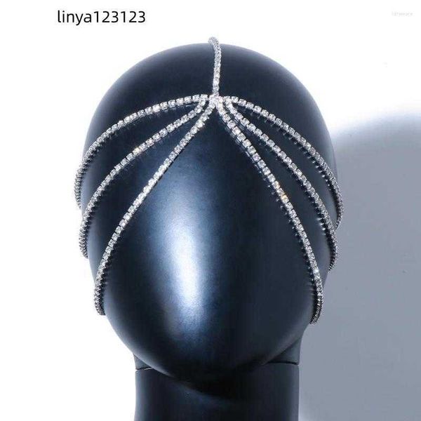 hair clips fashion bohemian bride rhinestone headwear vintage multi-layer chain accessories women, Golden;silver
hair clips fashion bohemian bride rhinestone headwear vintage multi-layer chain accessories women, Golden;silver