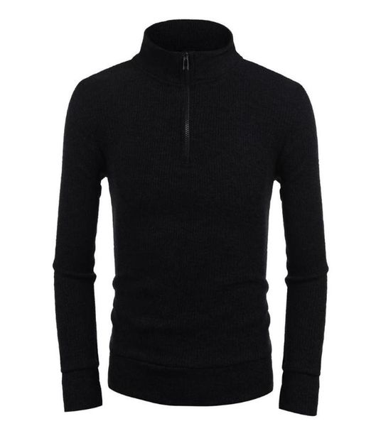men stand collar long sleeve 14 zip front zipper pullover textured casual sweaters men039s3208048, White;black
men stand collar long sleeve 14 zip front zipper pullover textured casual sweaters men039s3208048, White;black