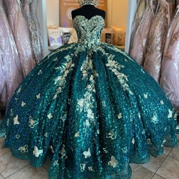 emerald green puffy princess quinceanera dresses floral applique bow gillter sequins lace-up corset prom sweety 15 xvideo 16 anos, Blue;red
emerald green puffy princess quinceanera dresses floral applique bow gillter sequins lace-up corset prom sweety 15 xvideo 16 anos, Blue;red