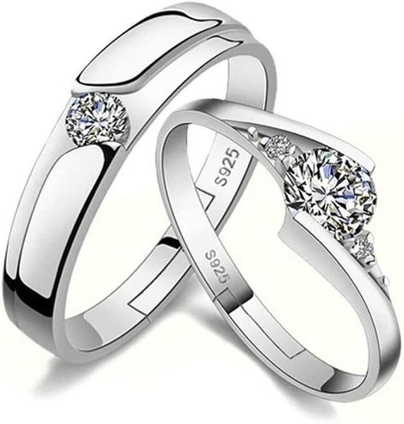 mikamu couple rings 925 sterling silver adjustable open fashion rings engagement pair rings for men rings for women wedding promise engageme, Golden;silver
mikamu couple rings 925 sterling silver adjustable open fashion rings engagement pair rings for men rings for women wedding promise engageme, Golden;silver