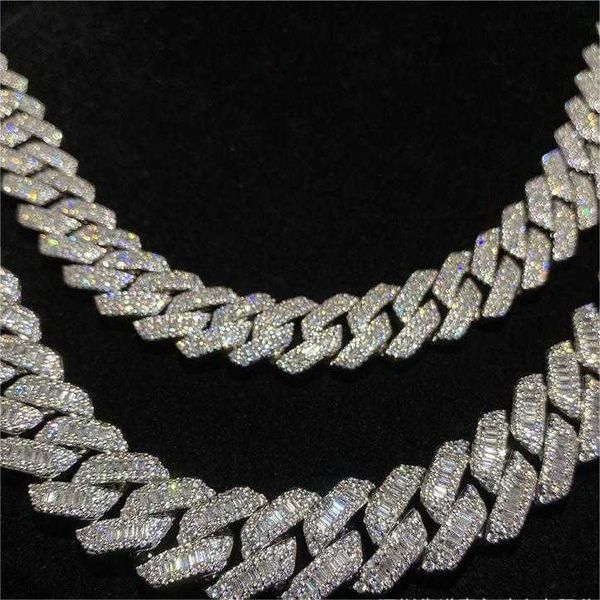 925 sterling silver cuban necklace vvs moissanite diamond 14mm link chain iced out cuban link chain hip hop jewelry
925 sterling silver cuban necklace vvs moissanite diamond 14mm link chain iced out cuban link chain hip hop jewelry
