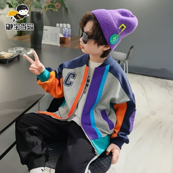 jackets boys fashion autumn spring casual baseball 2 to 13years kids loose leisure sports outfits children boutique clothes 230830, Blue;gray
jackets boys fashion autumn spring casual baseball 2 to 13years kids loose leisure sports outfits children boutique clothes 230830, Blue;gray