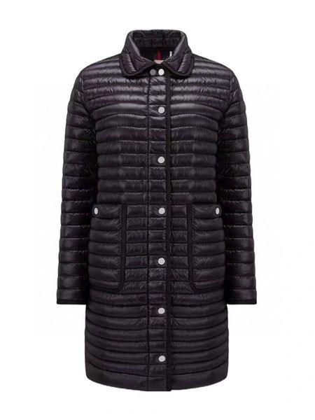 length single breasted women down jacket arm badge lapel lightweight down jackets winter warm coat fashion designer coats size 1--4, Black
length single breasted women down jacket arm badge lapel lightweight down jackets winter warm coat fashion designer coats size 1--4, Black
