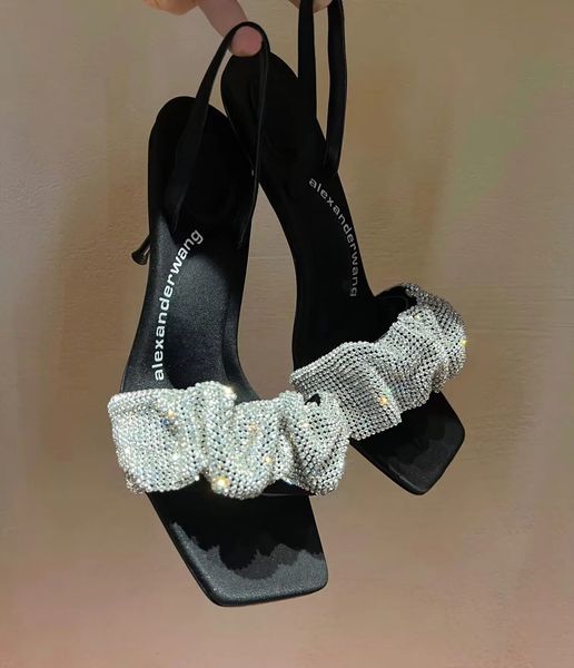 summer luxury wang julie sandals shoes crystals strap summer women high heels party dress sandalias party wedding eu35-40, Black
summer luxury wang julie sandals shoes crystals strap summer women high heels party dress sandalias party wedding eu35-40, Black