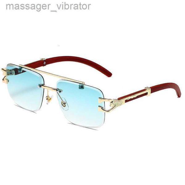 leopard 2023 new wood grain head sunglasses women's and men's double beam cut edge sun protection sunglasses 45h0 i30m, White;black
leopard 2023 new wood grain head sunglasses women's and men's double beam cut edge sun protection sunglasses 45h0 i30m, White;black